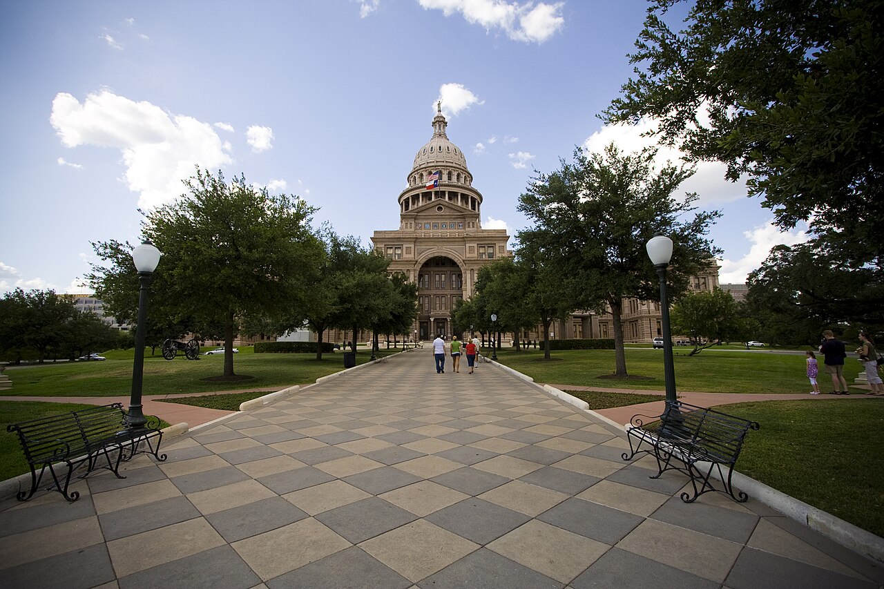 The Texas State Capitol building