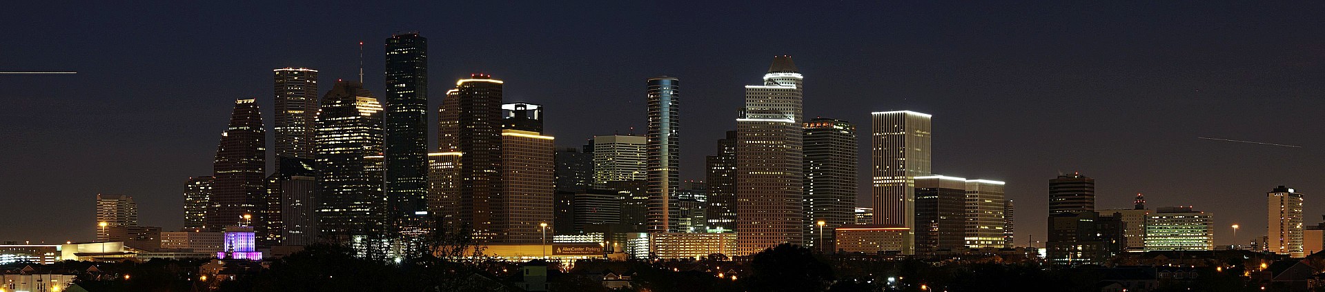 The skyline of Houston, Texas