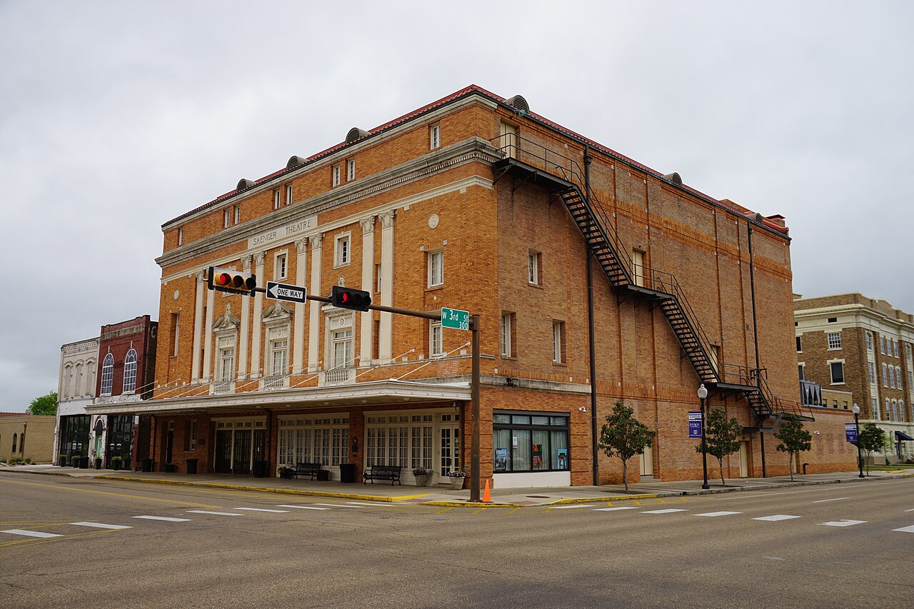 The Perot Theatre, a restored 1924 movie palace in downtown Texarkana